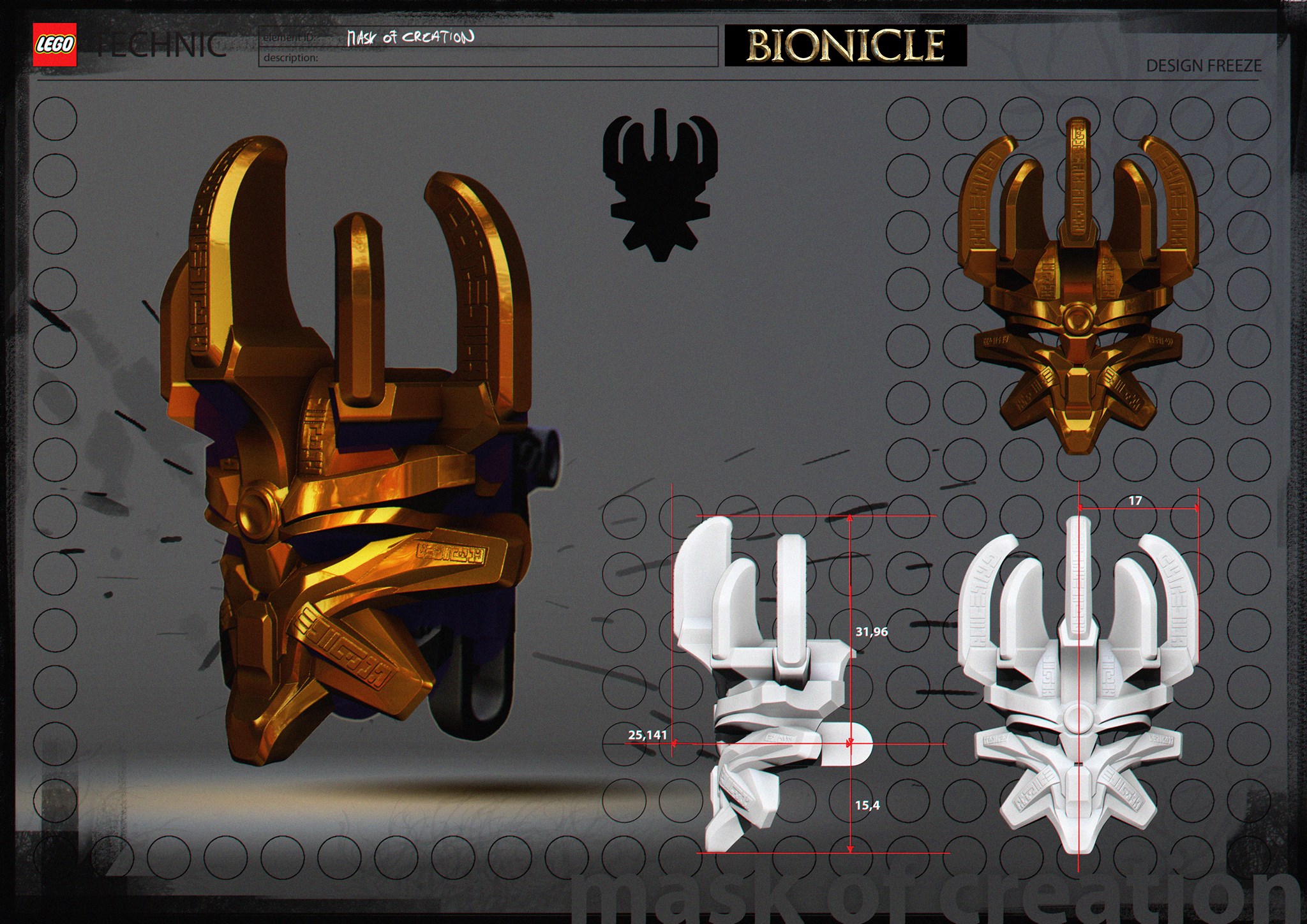 Создание Канохи Созидания - RUSBIONICLE - Русскоязычный сайт о Bionicle ...